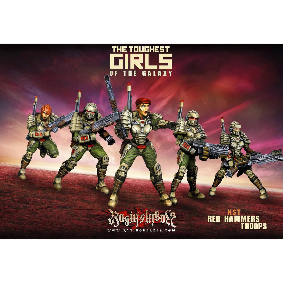 WINTER PACK Kurganova : Red Hammers HQ - Raging Heroes