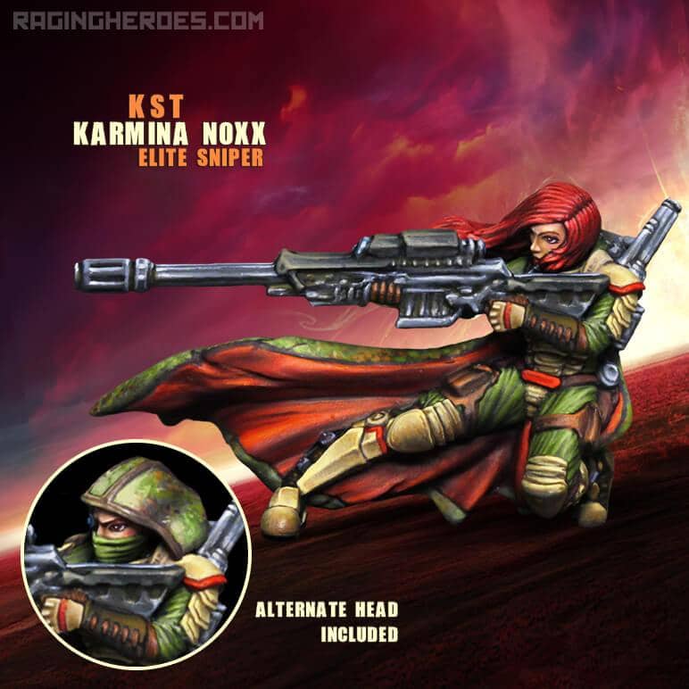 Karmina Noxx, Elite Sniper (KST) - Raging Heroes