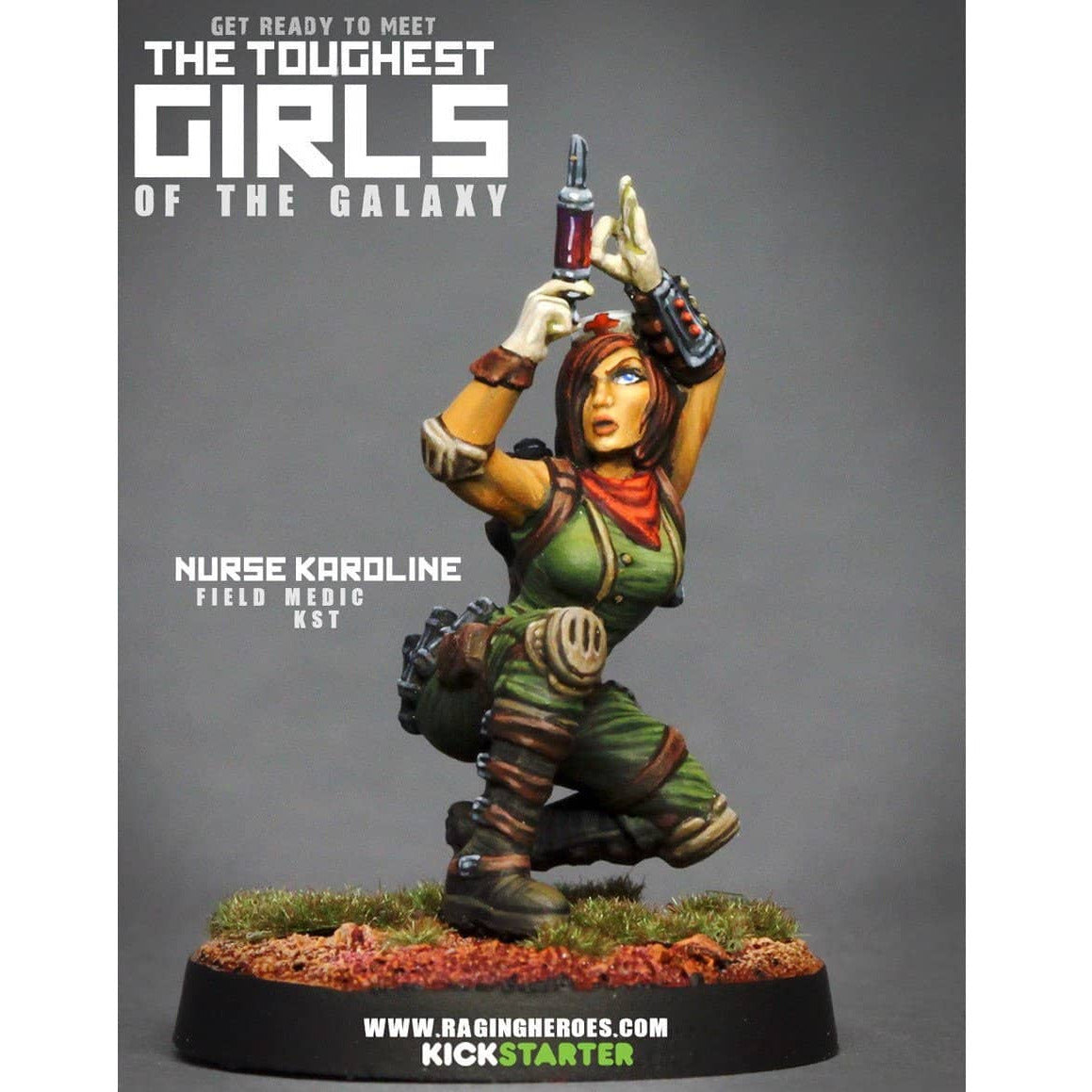 Nurse Karoline, Field Medic (KST) - Raging Heroes