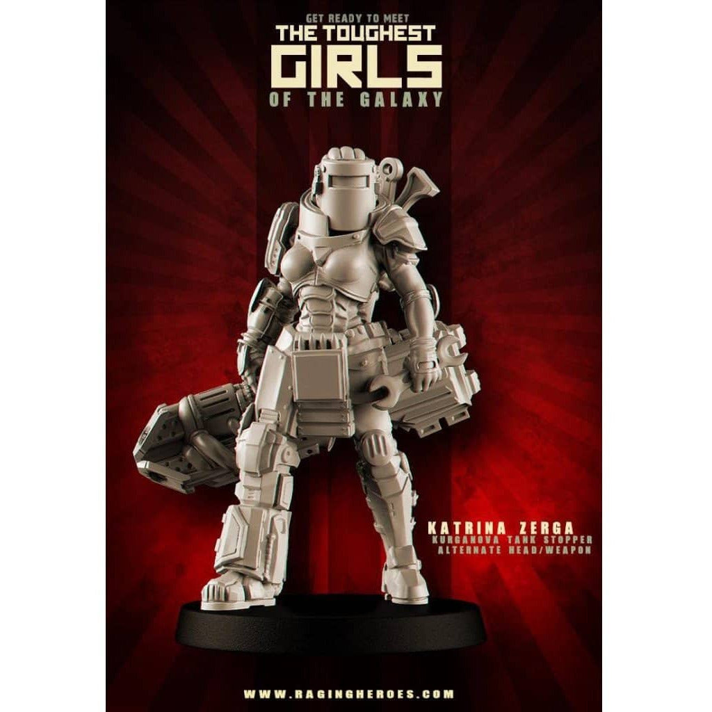Katrina Zerga, Tank Stopper (KST) - Raging Heroes