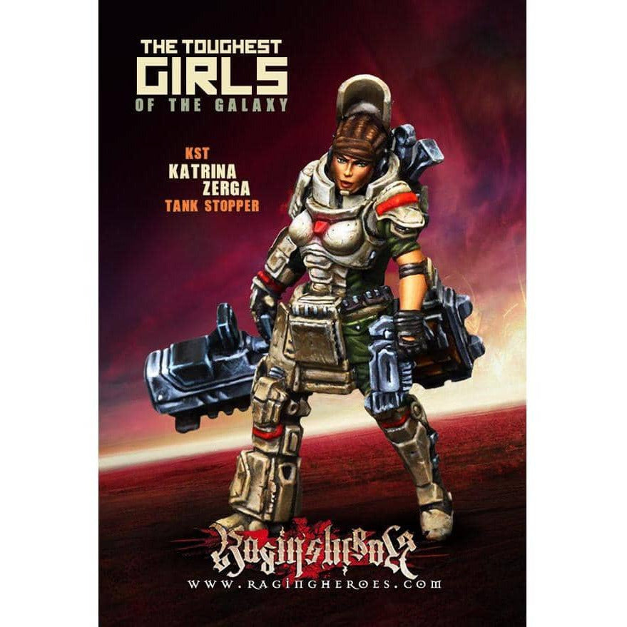 Katrina Zerga, Tank Stopper (KST) - Raging Heroes