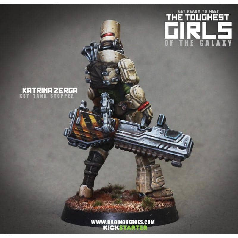 Katrina Zerga, Tank Stopper (KST) - Raging Heroes