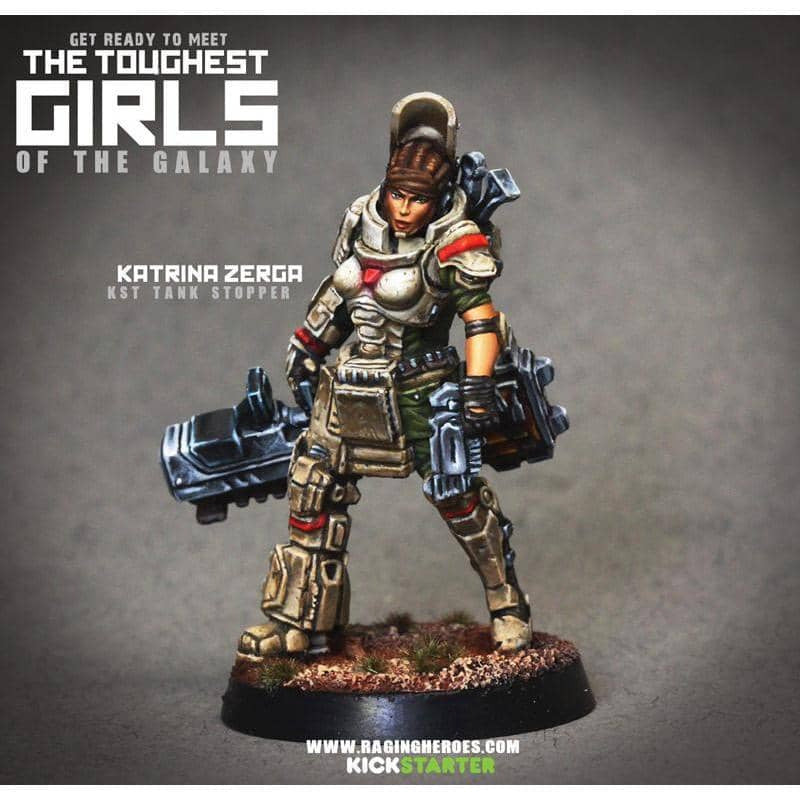 Katrina Zerga, Tank Stopper (KST) - Raging Heroes