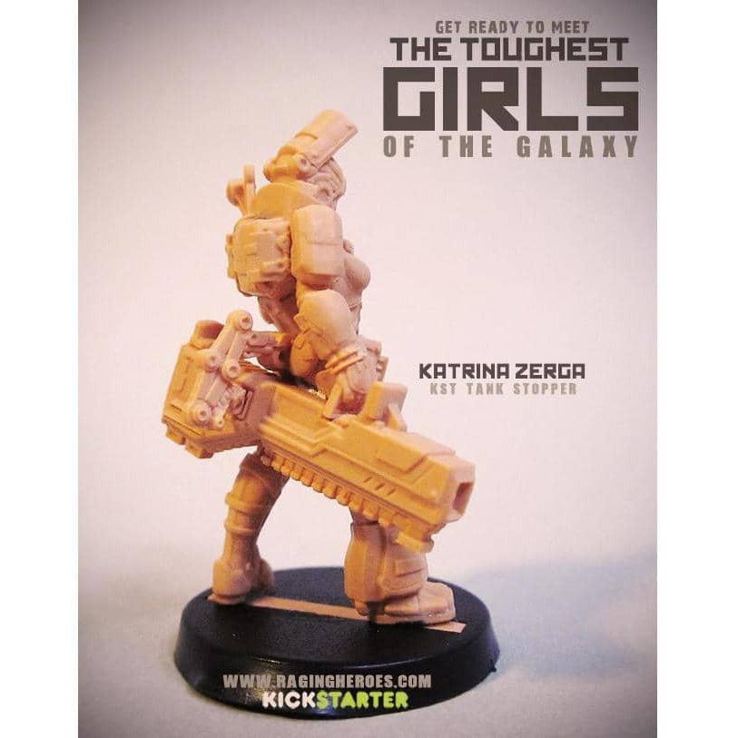Katrina Zerga, Tank Stopper (KST) - Raging Heroes