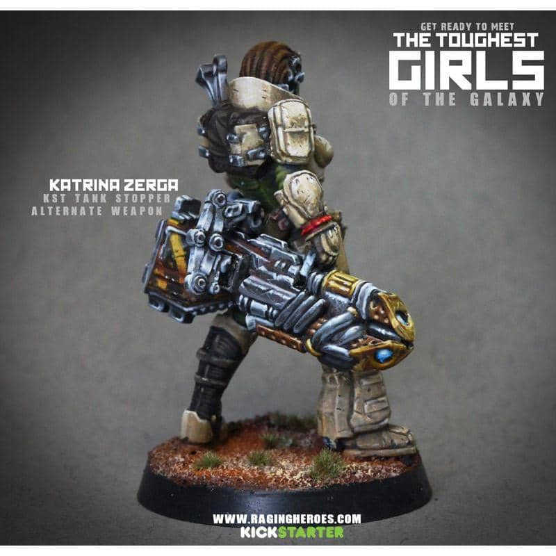 Katrina Zerga, Tank Stopper (KST) - Raging Heroes