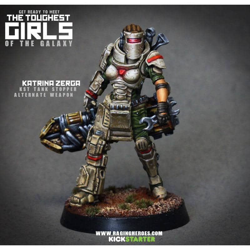 Katrina Zerga, Tank Stopper (KST) - Raging Heroes