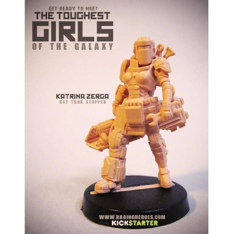 Katrina Zerga, Tank Stopper (KST) - Raging Heroes