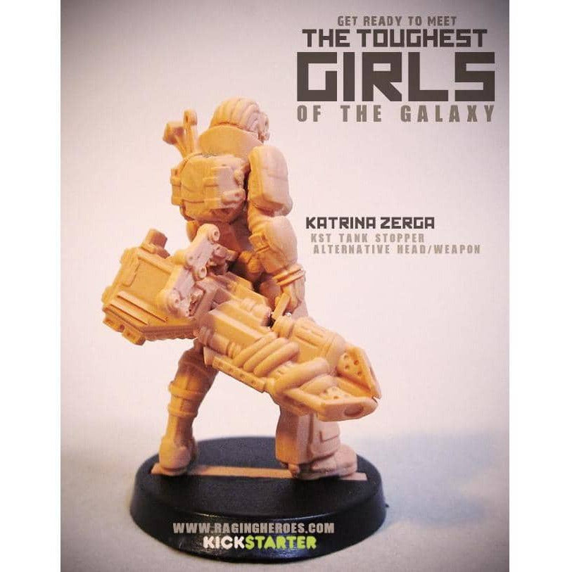 Katrina Zerga, Tank Stopper (KST) - Raging Heroes