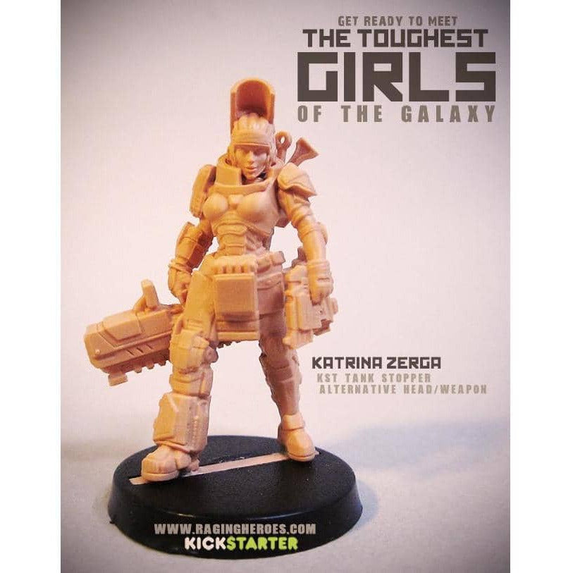 Katrina Zerga, Tank Stopper (KST) - Raging Heroes