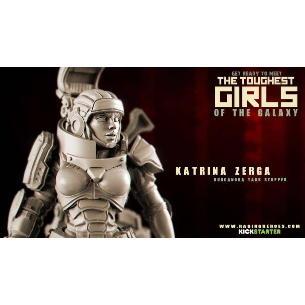 Katrina Zerga, Tank Stopper (KST) - Raging Heroes