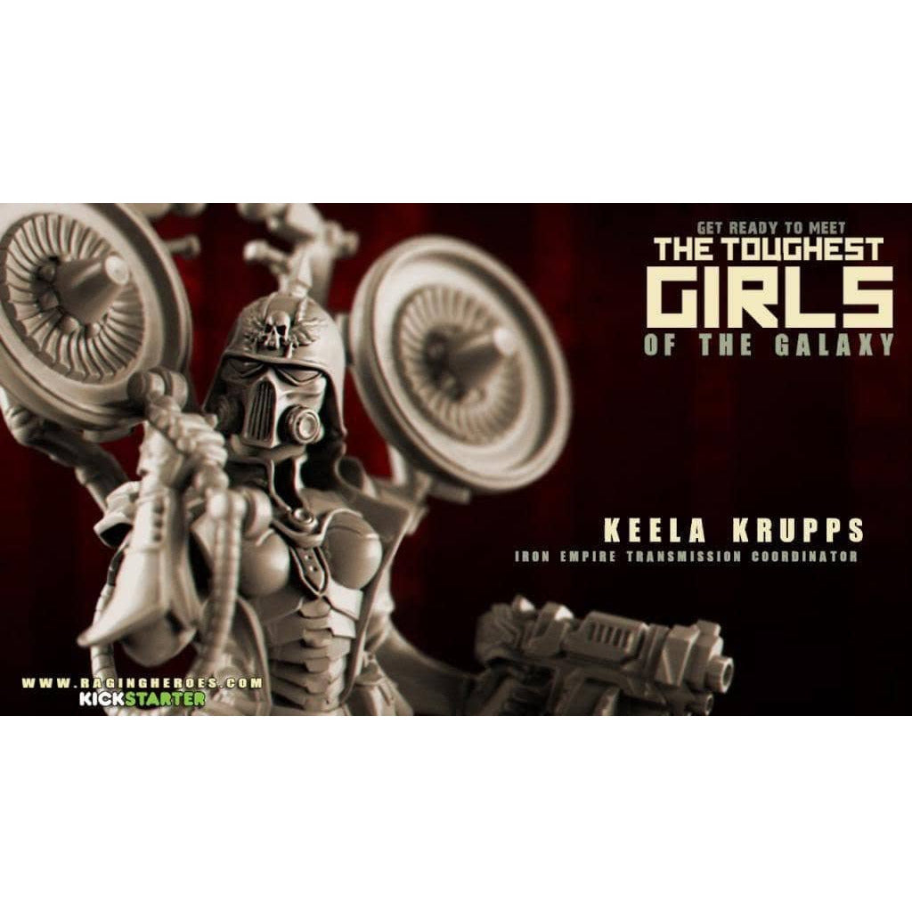 Keela Krupps, Transmission Coordinator (IE) - Raging Heroes