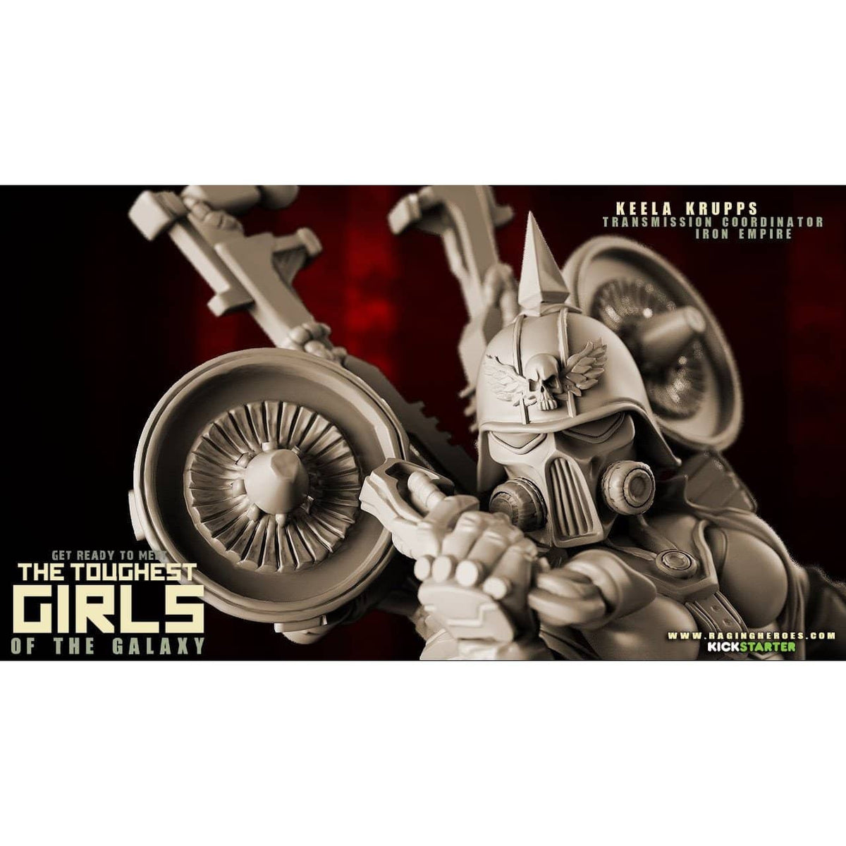 Keela Krupps, Transmission Coordinator (IE) - Raging Heroes