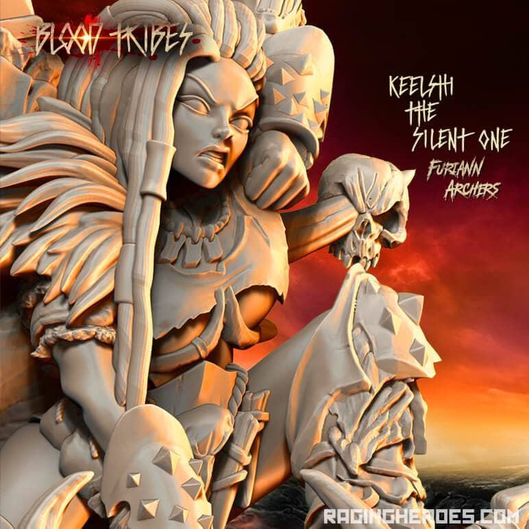 Keelshi, the Silent One - AR CG (BT - F) - Raging Heroes