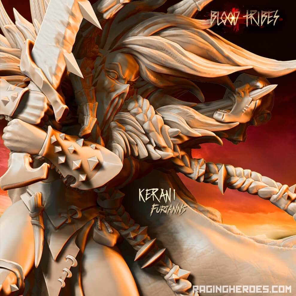 Krezia the Black and the Furianns (BT - F) - Raging Heroes