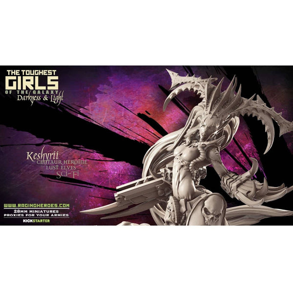 Keshyrii, Centaur Heroine (LE - SF) - Raging Heroes