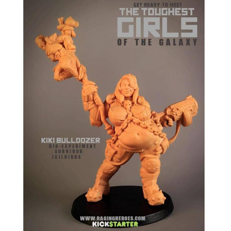 Kiki Bulldozer, Bio-Experiment Survivor (JB) - Raging Heroes