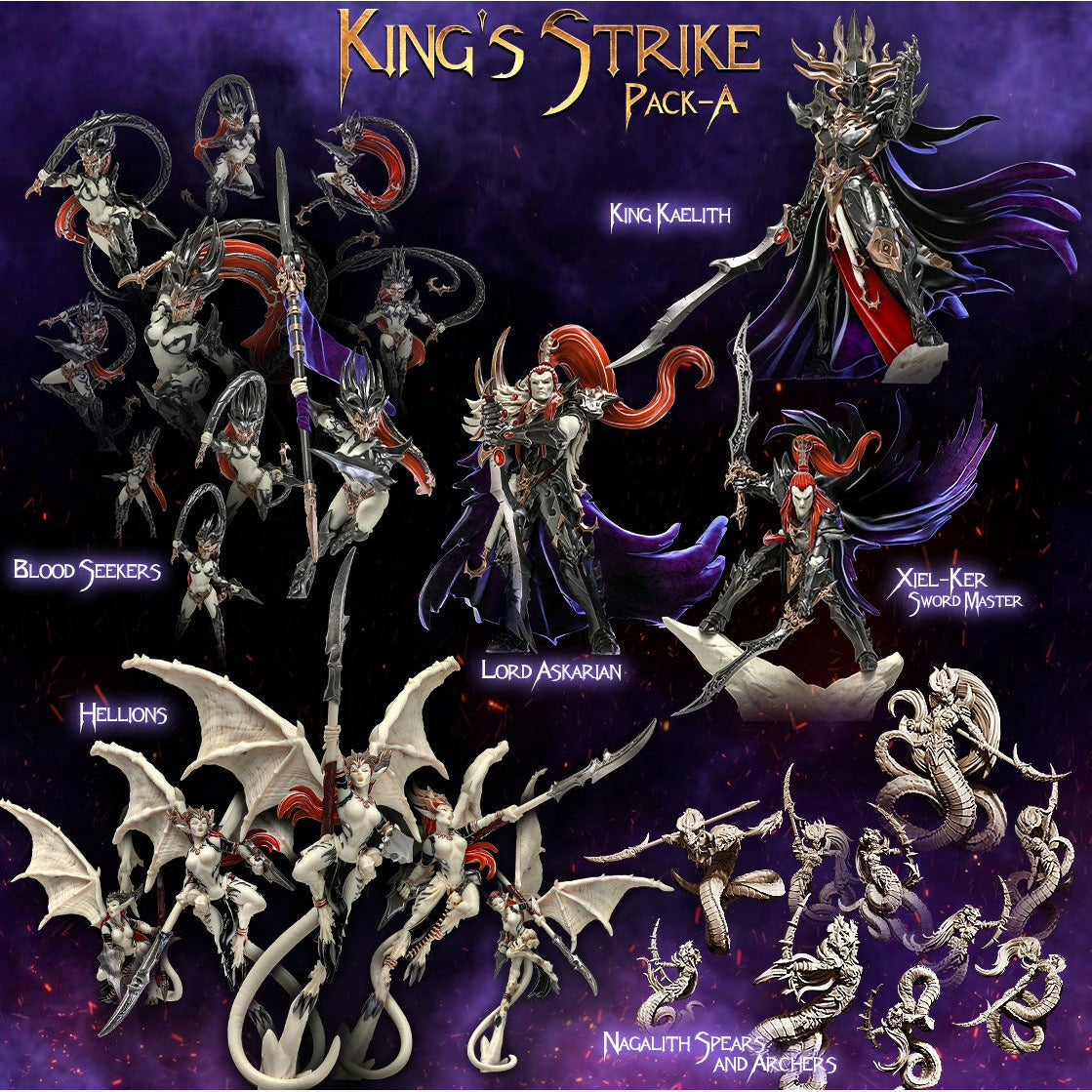 King&#39;s Strike Packs (DE - F) - Raging Heroes