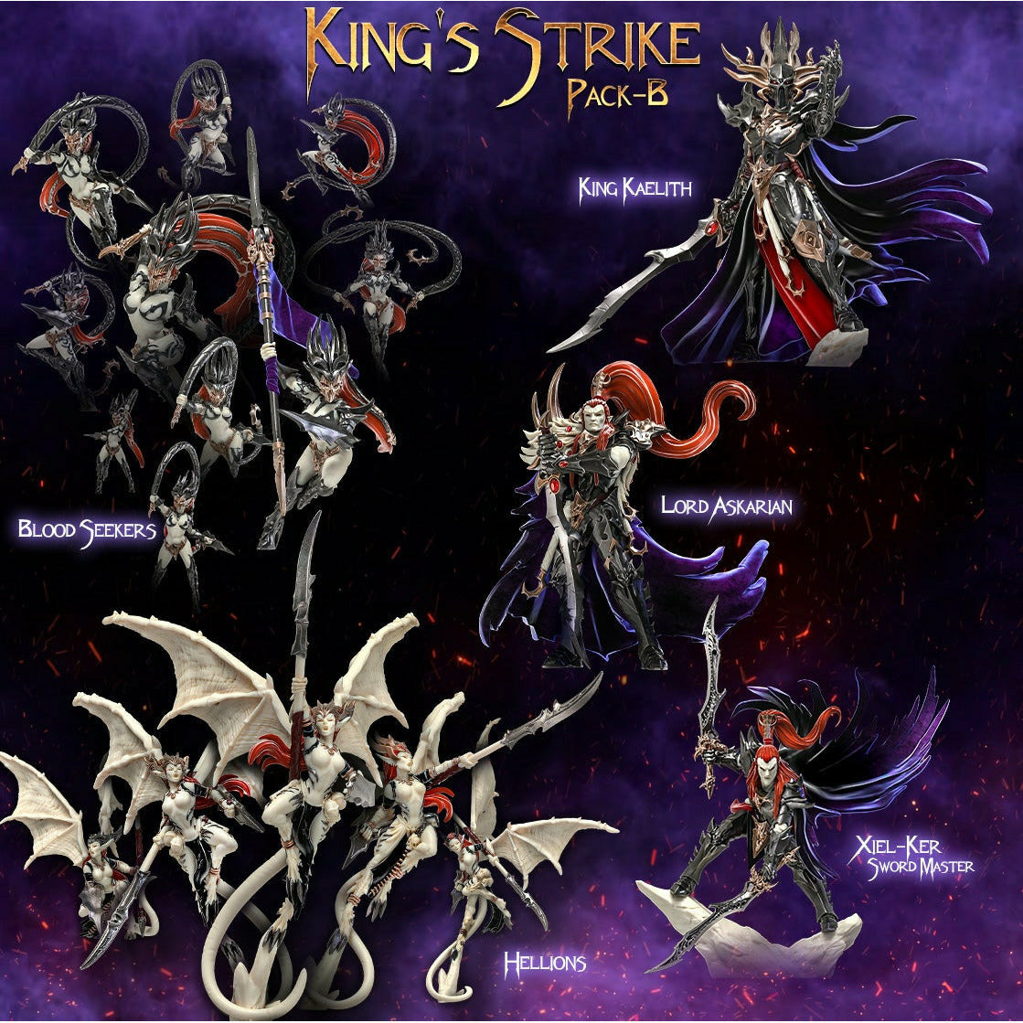 King&#39;s Strike Packs (DE - F) - Raging Heroes