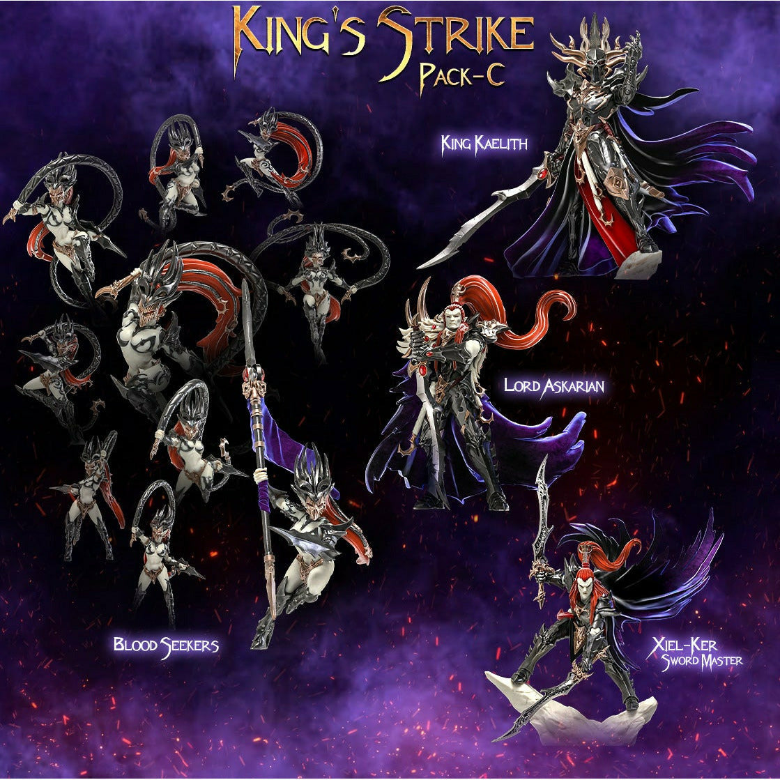 King&#39;s Strike Packs (DE - F) - Raging Heroes