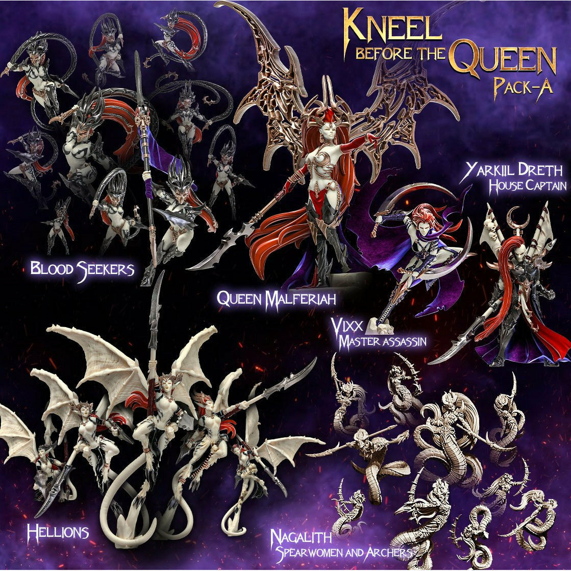 Kneel before the Queen Packs (DE - F) - Raging Heroes