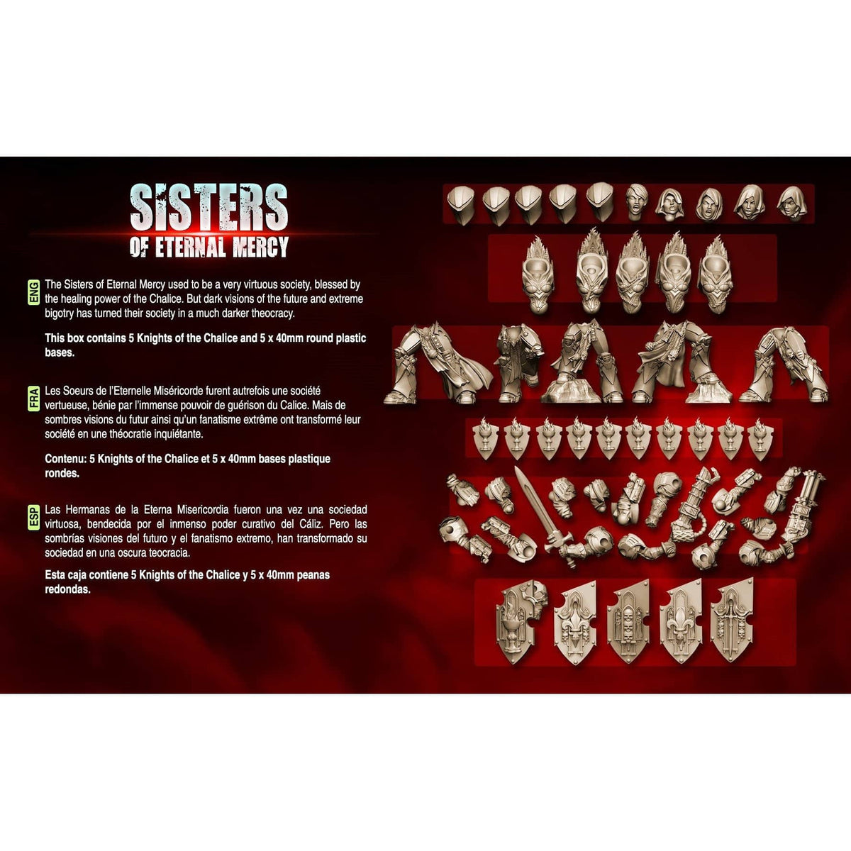 Knights of the Chalice PACK (SoEM - SF) - Raging Heroes