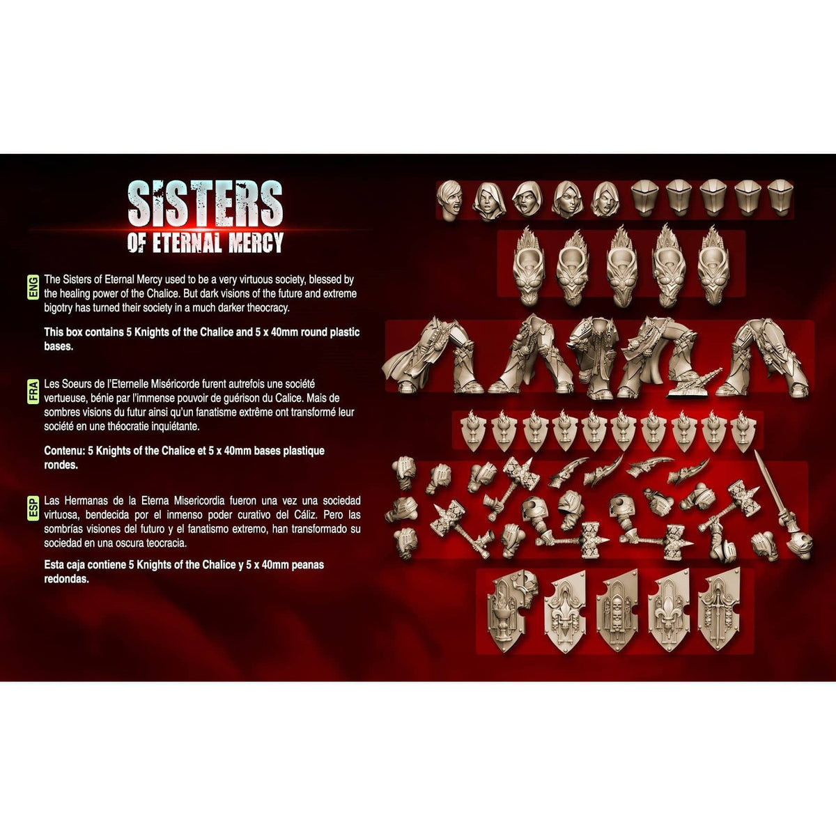 Knights of the Chalice - Troopers (SoEM - SF) - Raging Heroes