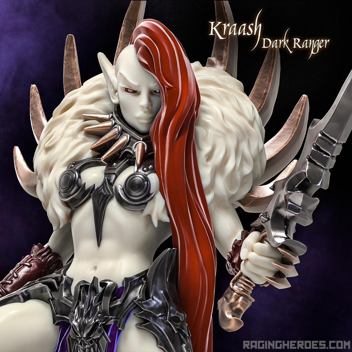 Kraash, Dark Ranger (DE - F) - Raging Heroes