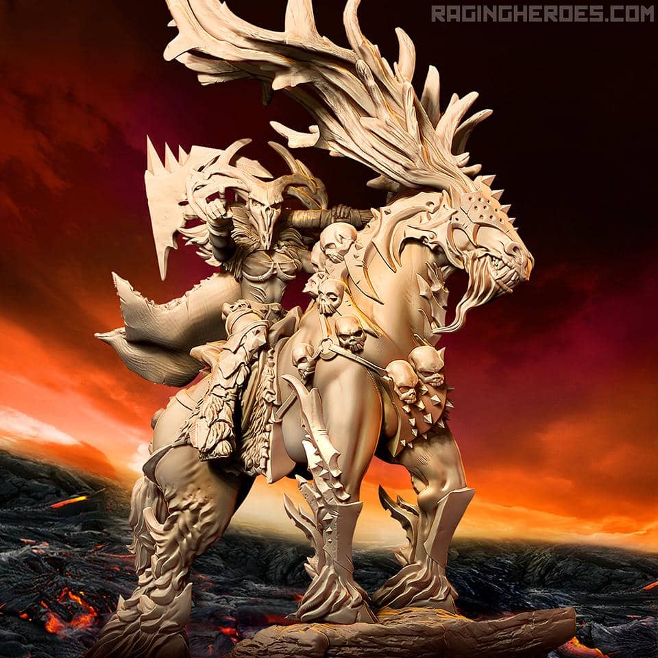 Krezia the Black on Oriniax (BT - F) - Raging Heroes