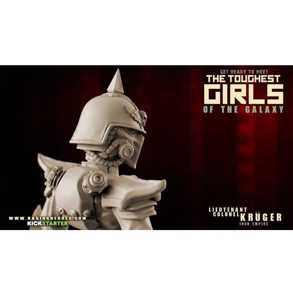 Lieutenant Colonel Krüger (IE) - Raging Heroes