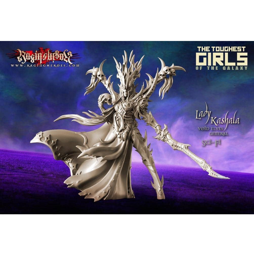 Lady Kashala, Void Elf General (VE - SF) - Raging Heroes