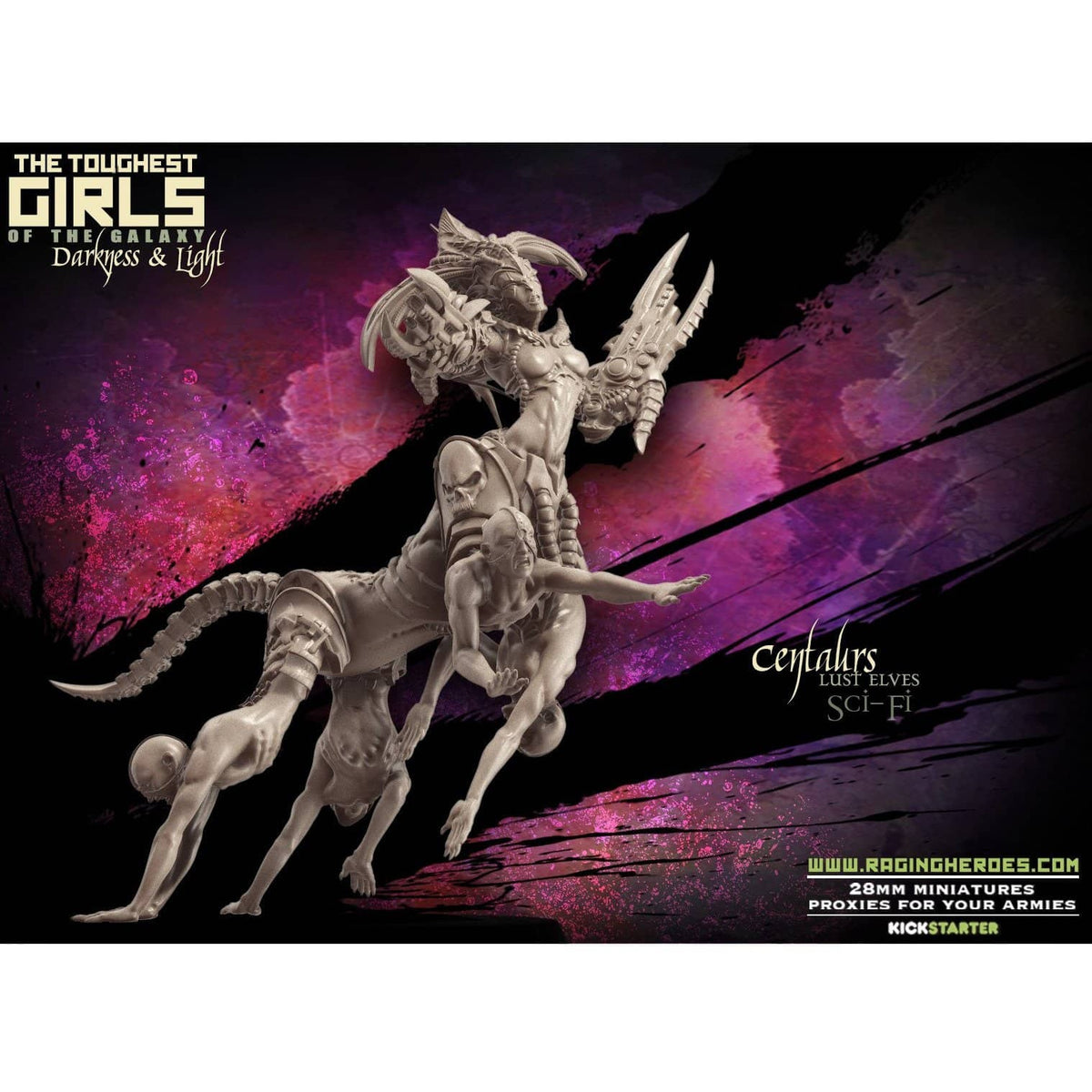 Centaurs SF - Command Group (LE - SF) - Raging Heroes