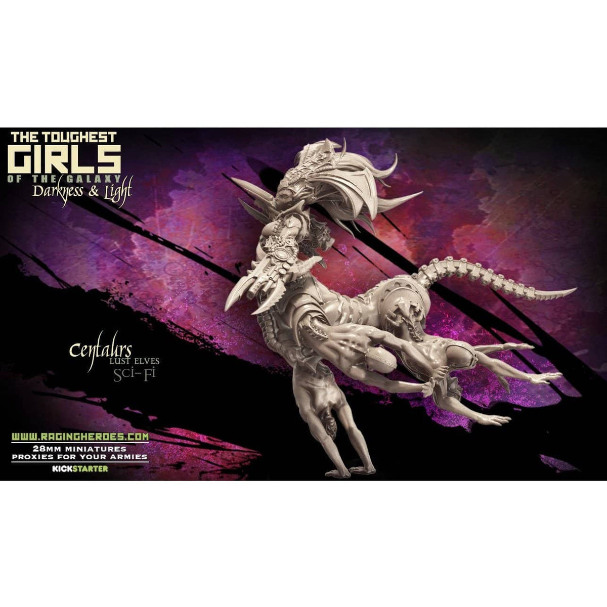 Centaurs SF - Command Group (LE - SF) - Raging Heroes