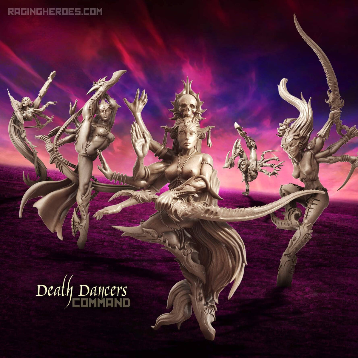 Death Dancers All Stars - Command Group (LE - F/SF) - Raging Heroes