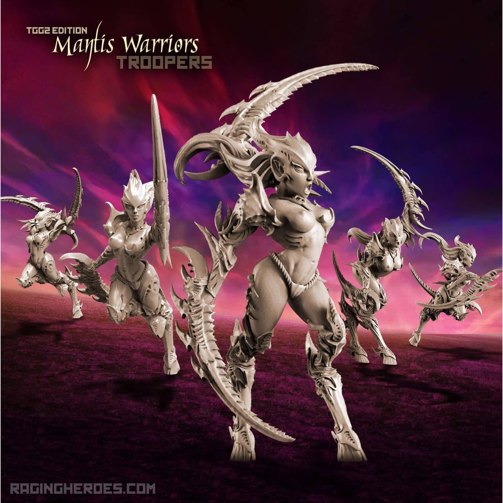 Mantis Warriors - Trupele, TGG2 ed. (Le - f/sf)