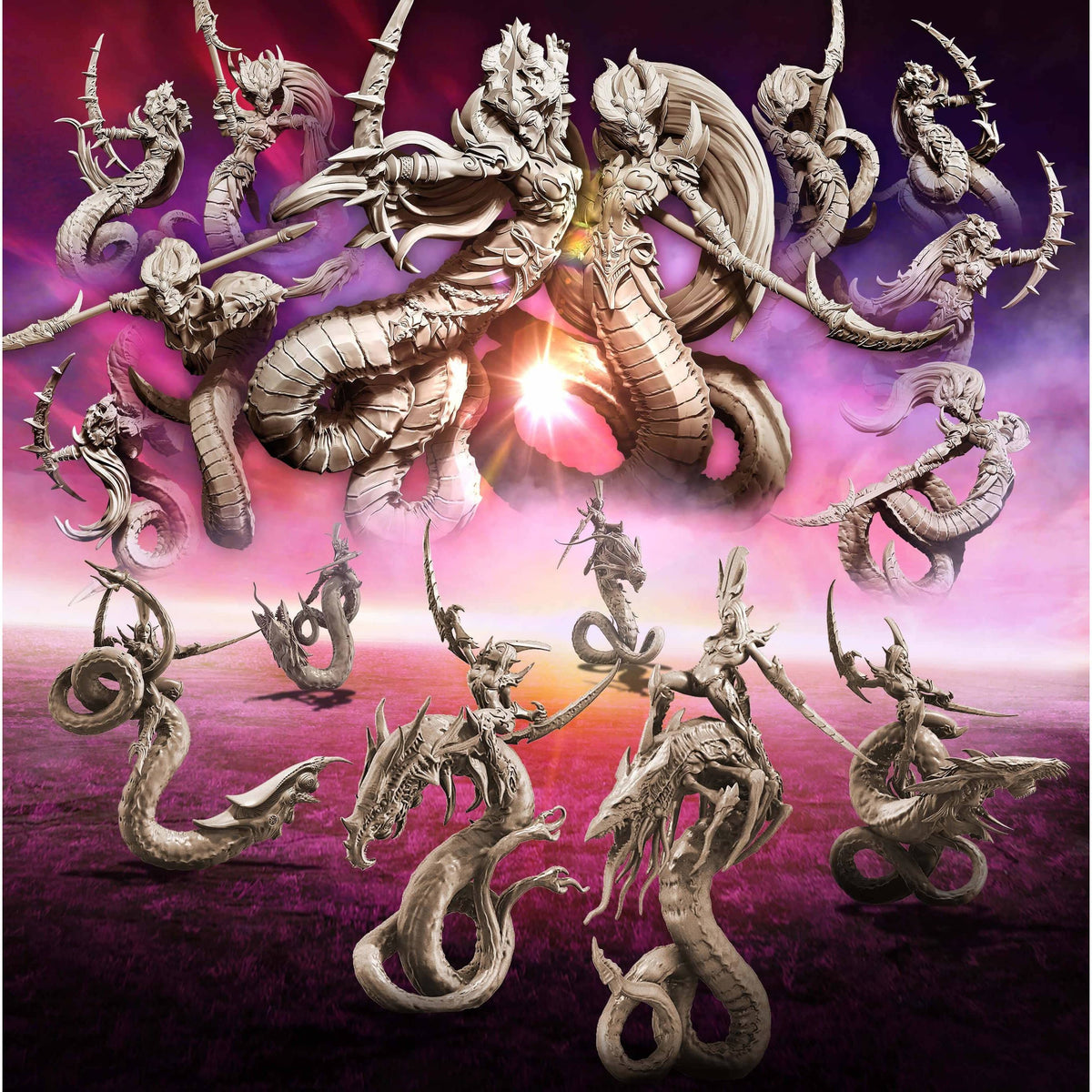 Ophidian Skirmish Pack (LE - F) - Raging Heroes