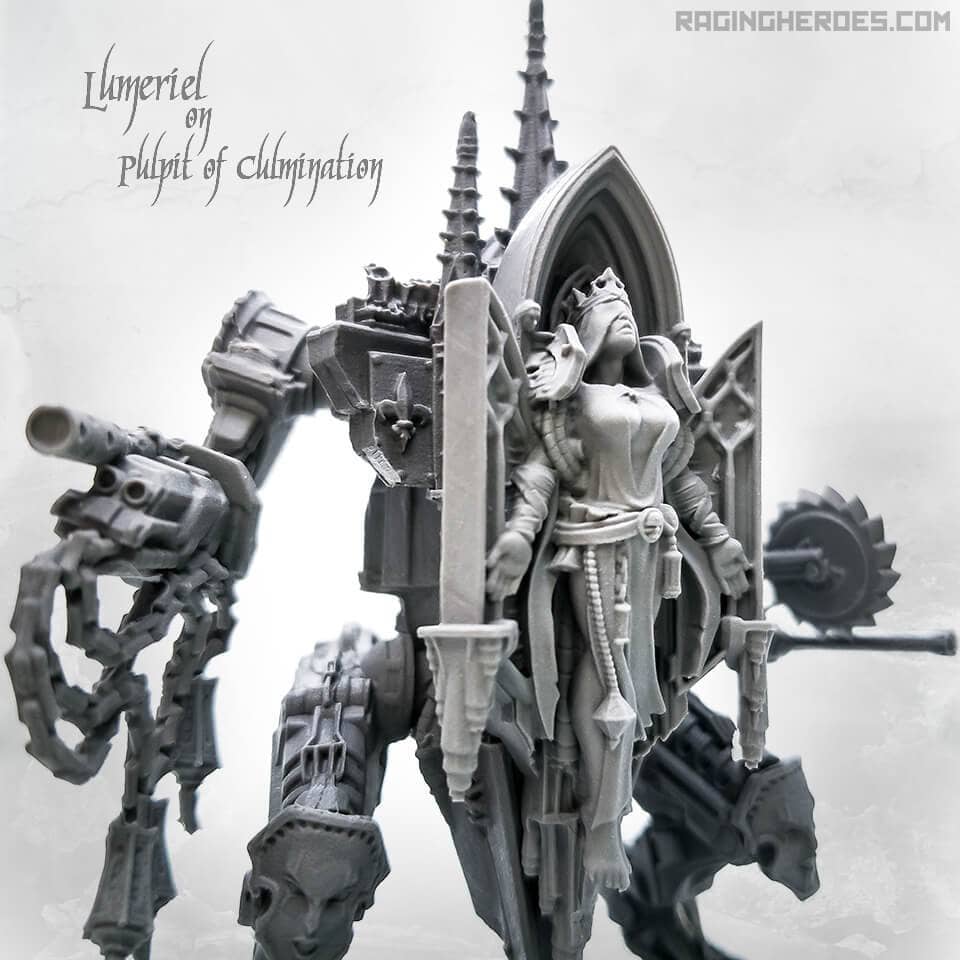 Lumeriel on Pulpit of Culmination (SoEM - SF) - Raging Heroes