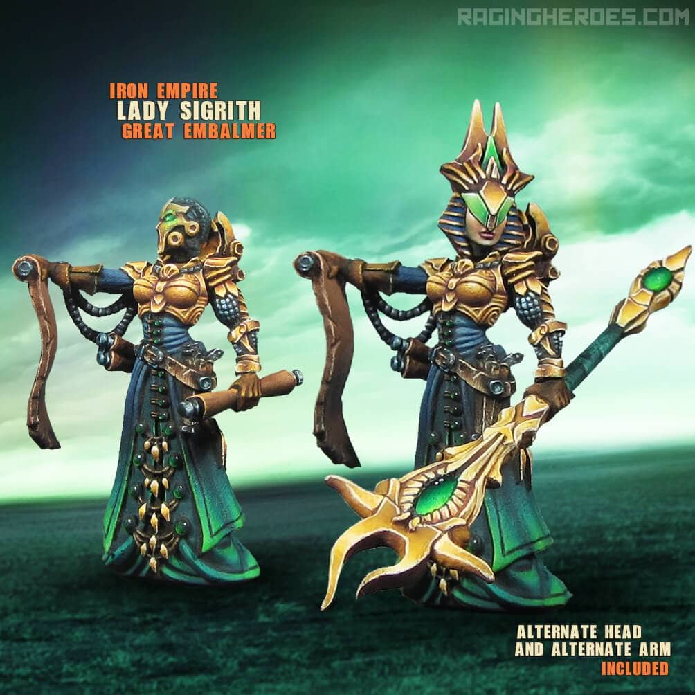 Lady Sigrith, Great Embalmer (IE) - Raging Heroes