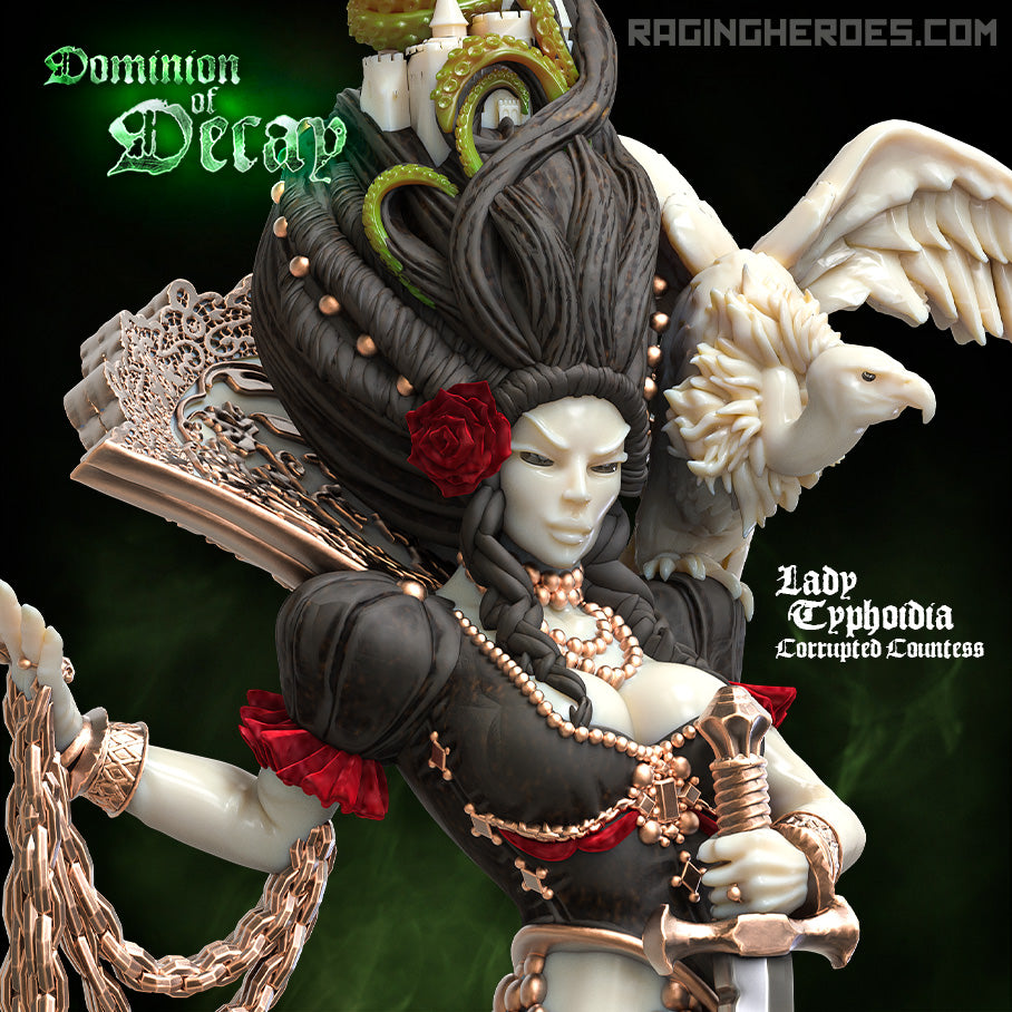 Lady Typhoidia, Corrupted Countess (Dominion of Decay - F) - Raging Heroes