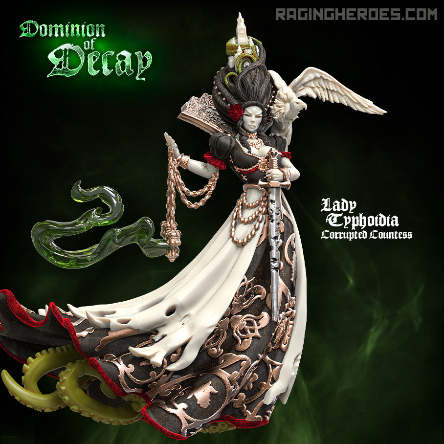 Lady Typhoidia, Corrupted Countess (Dominion of Decay - F) - Raging Heroes