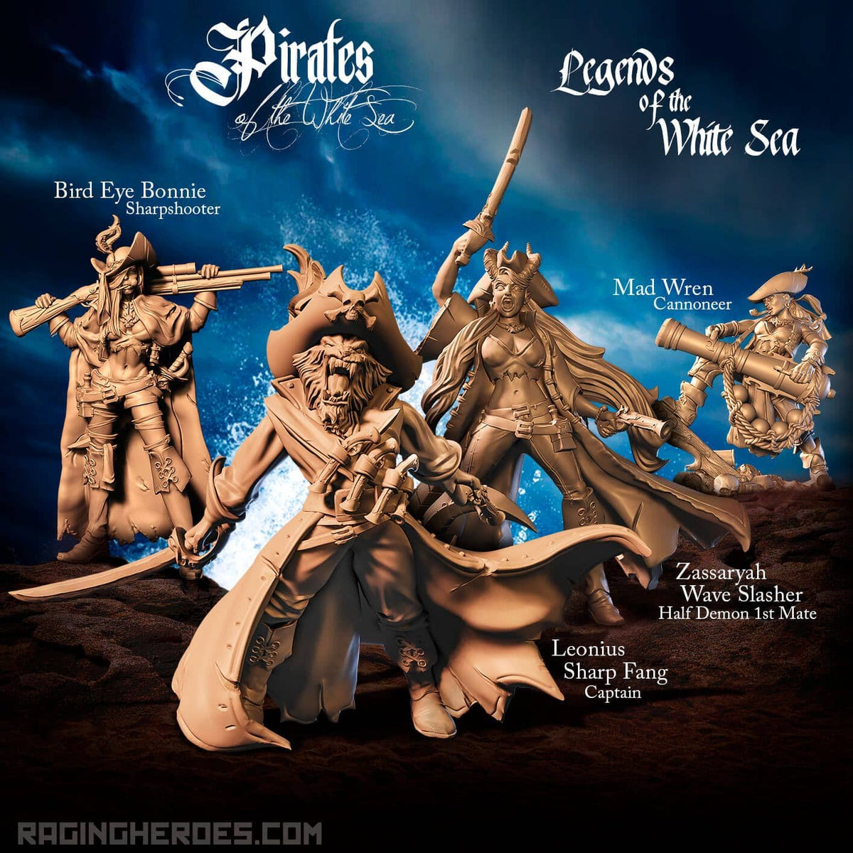 Pirates of the White Sea Small Pack (P - F) - Raging Heroes