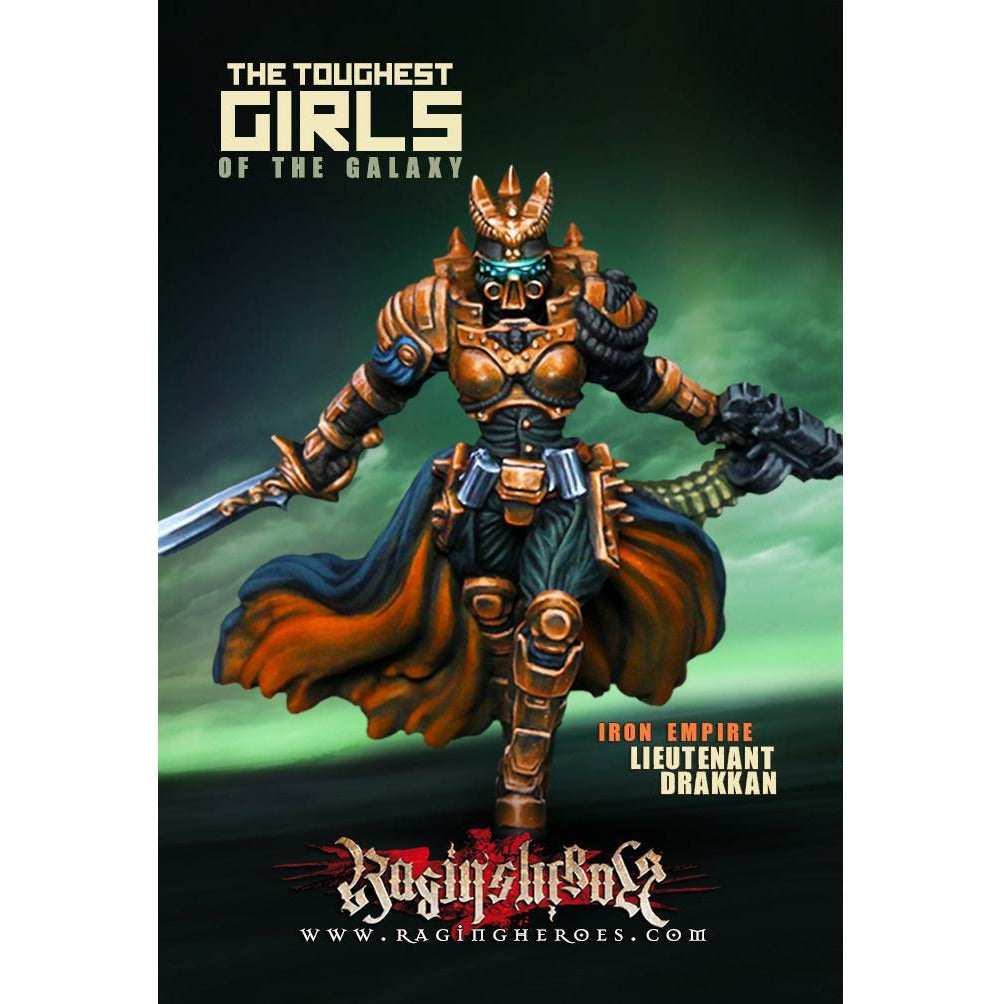 Lieutenant Drakkan, Iron Storm Officer (IE) - Raging Heroes