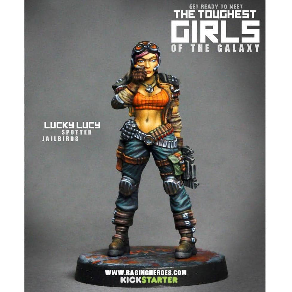 スポーツトイ・アクショントイ HSPIN PYRO Ghost edition Lucky Lucy, Spotter (JB) - Raging Heroes