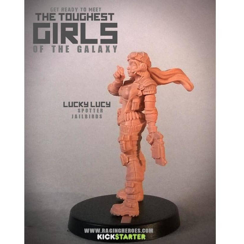 Lucky Lucy, Spotter (JB) - Raging Heroes