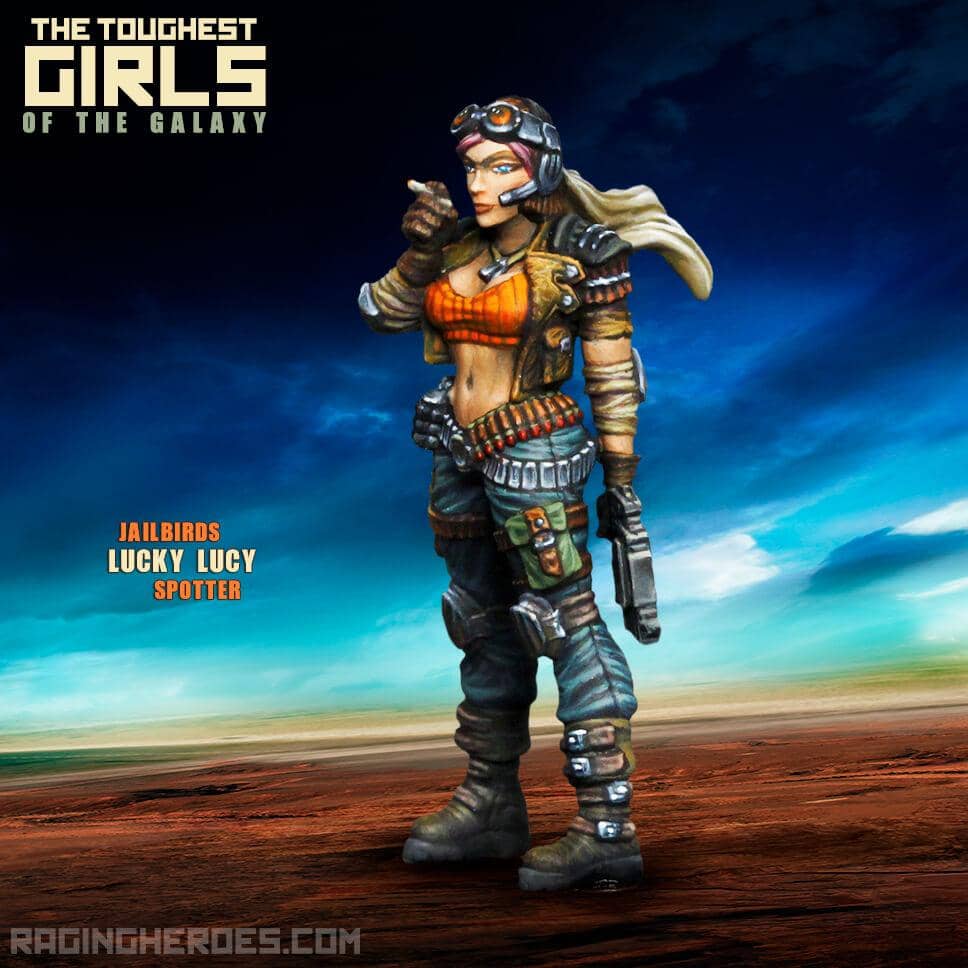 Lucky Lucy, Spotter (JB) - Raging Heroes