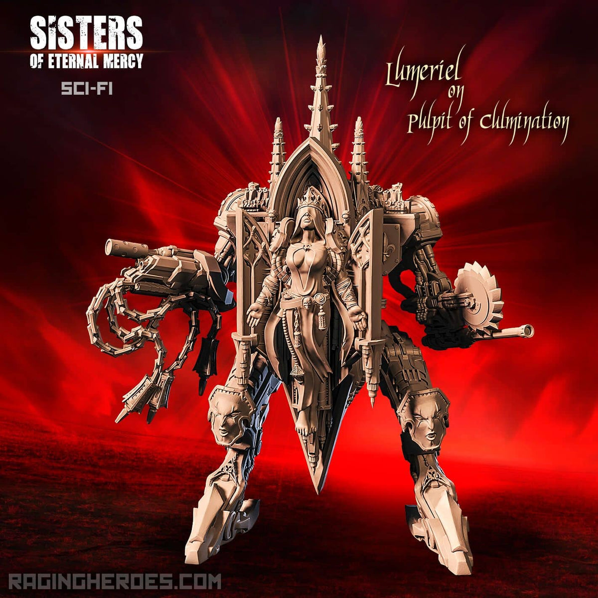 Lumeriel on Pulpit of Culmination (SoEM - SF) - Raging Heroes