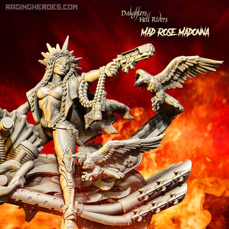 Mad Rose Madonna, Hell Rider Daughter (SoEM - SF) - Raging Heroes