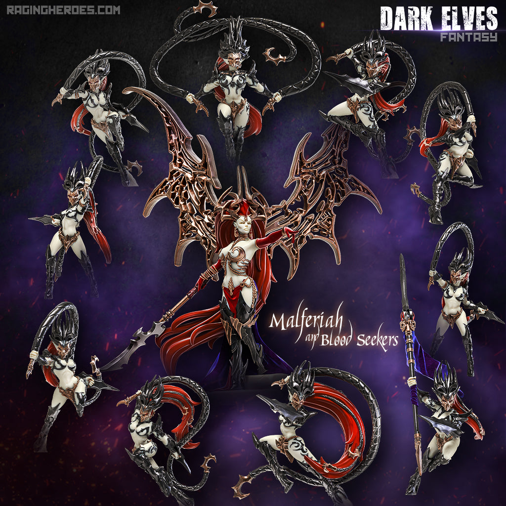 Malferiah and the Blood Seekers (DE - F) - Raging Heroes