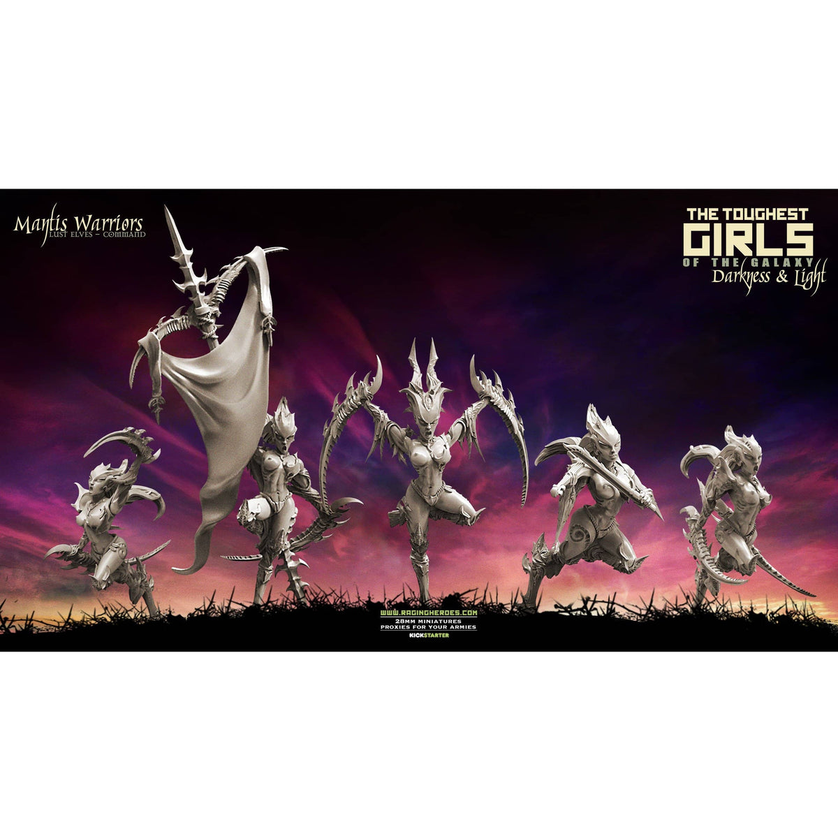 EXCLUSIVE Slash and Slither DOMINATION Pack (LE - Sci-Fi) - Raging Heroes