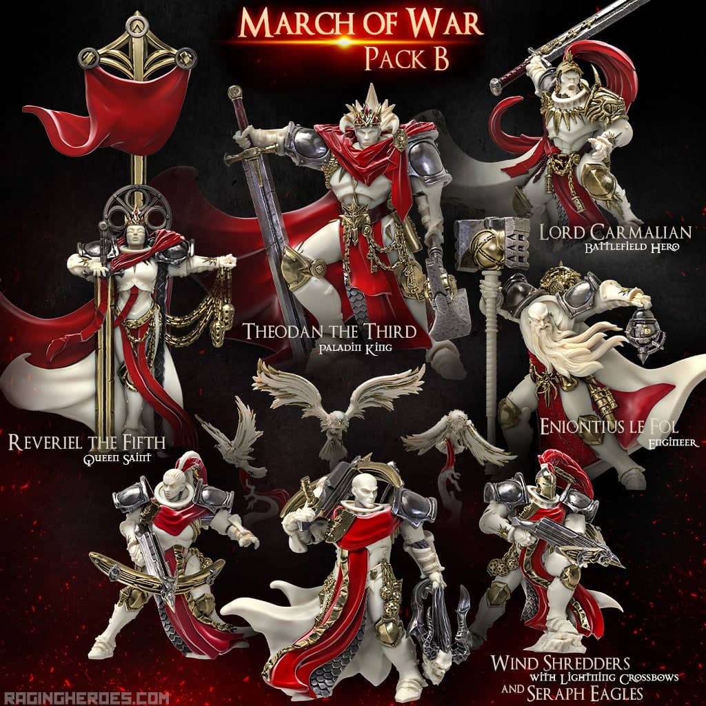 March of War Packs (Sisters - F) - Raging Heroes