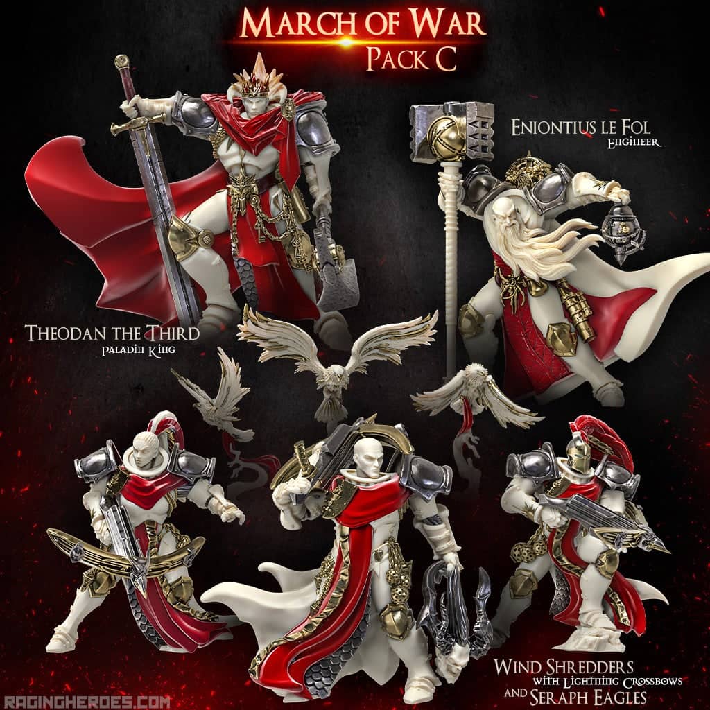 March of War Packs (Sisters - F) - Raging Heroes